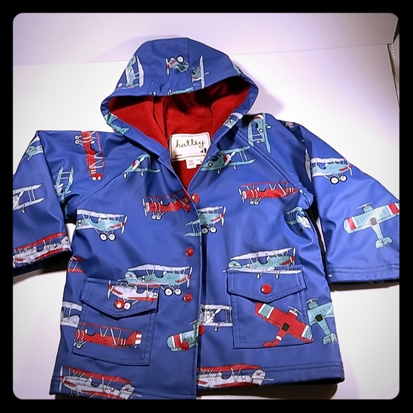 Hatley Other - hatley raincoat planes youth size 3